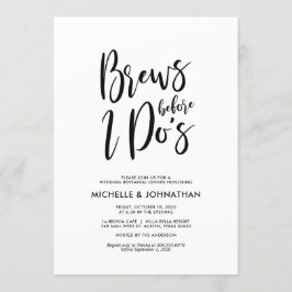 Perfekt Elegant bröllop Rehearsal Dinner Inbjudan