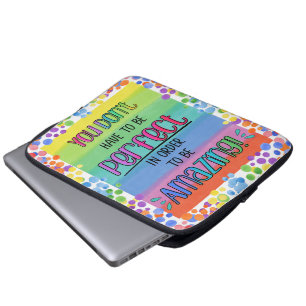 Perfekt Fantastisk, inspirerande regnbåge Laptop Fodral