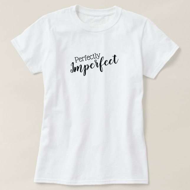 Perfekt felfri kvinnas grundläggande T-Shirt (Design framsida)
