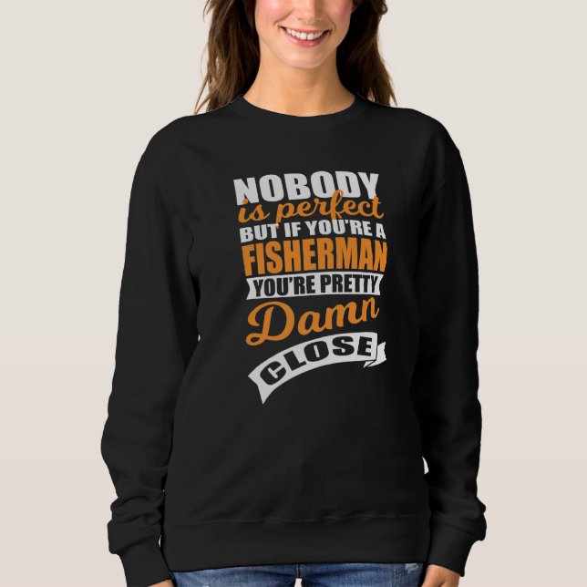 Perfekt Fisherman T Shirt (Framsida)