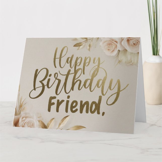 Perfekt födelsekort för Bestie Kort (Framsida)