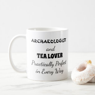 Perfekt för arkeolog- & Teaälskare praktiskt Kaffemugg