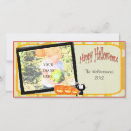 Perfekt för att visa din Halloween-dräkt - Julkort