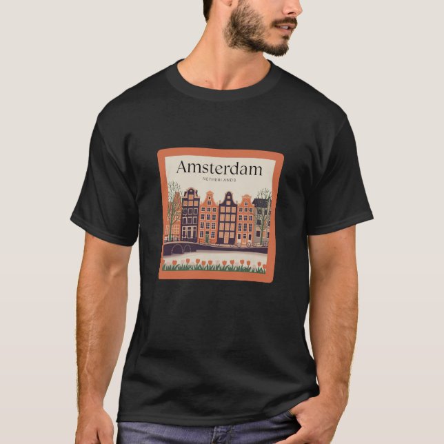 Perfekt för Bicycle City Fläkt T Shirt (Framsida)
