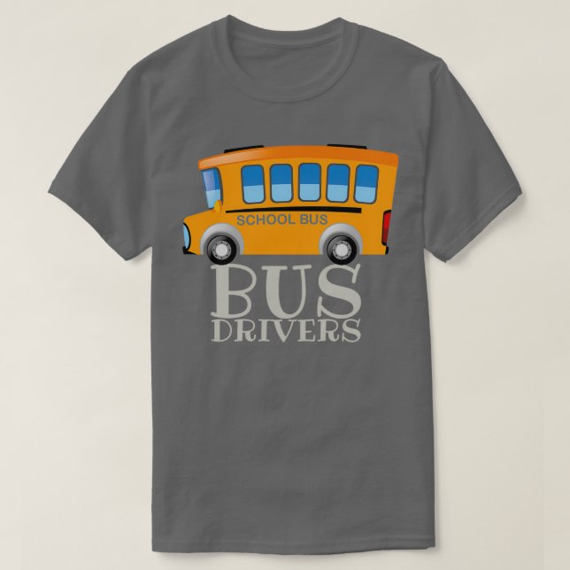 Perfekt för Buss-chaufförer för Pappa T Shirt (Design framsida)