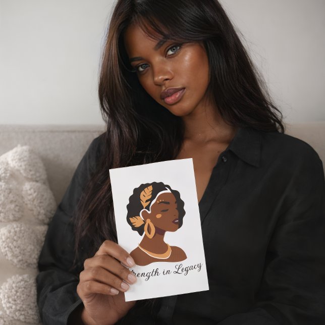 Perfekt för firandet av svarta historiemånaden 202 inbjudningar (Legacy is more than memory.
It is strength carried forward.
Honoring the past.
)