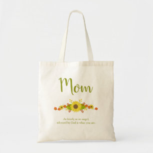 Perfekt för Mamma solrosblomma Tygkasse