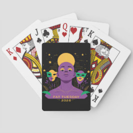 Perfekt för Mardi Gras 2026 Casinokort
