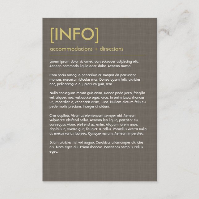 Perfekt för Mod i bakgrunden Para Eames-hölje Tilläggskort (Framsida)