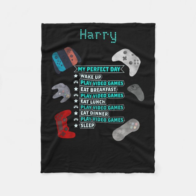 perfekt för spelning av Personlig, med styrenheter Fleecefilt (Framsidan)