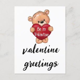 perfekt för valentins dag vykort