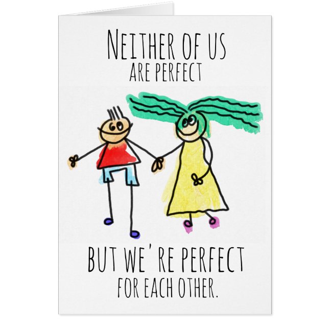 Perfekt för varje annan hälsningskort (Framsidan)