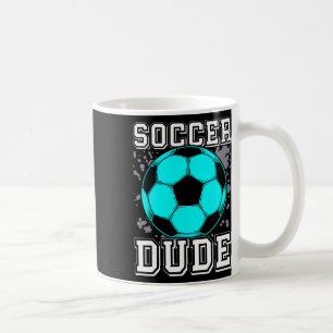 Perfekt fotbollstjej-merchandise kaffemugg