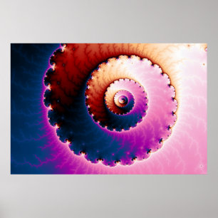 Perfekt - Fractal konst Poster