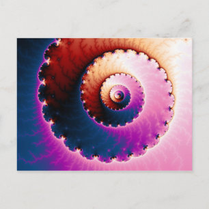 Perfekt - Fractal konst Vykort
