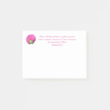 Perfekt fred postar det noterar