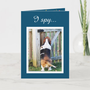 "Perfekt Friend" "Birthday" kort med cute Basset