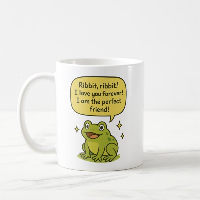 Perfekt Friend Frog Kaffemugg (Vänster)