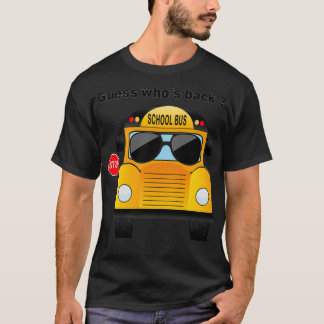 Perfekt Funny Gift Idea School Buss Costume Simple T Shirt
