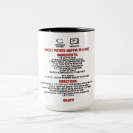 Perfekt Gift/Blueberry Sweet Potato Muffin Mugg