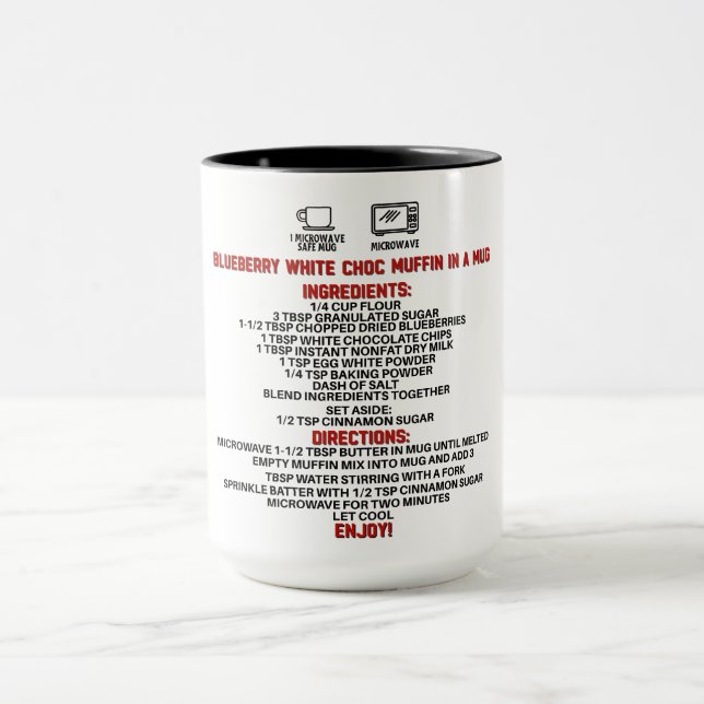 Perfekt Gift/Blueberry White Choco Muffin A Mugg (Center)