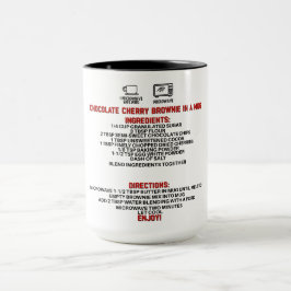 Perfekt Gift/Chocolate Cherry Brownie i A Mugg