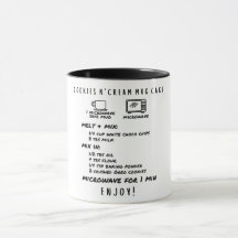 Perfekt Gift/ Cookies and Cream Mugg Cake Recipe