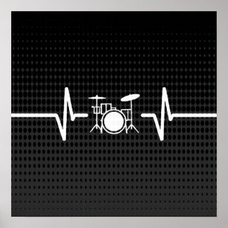 Perfekt Gift för Drummer du vet. Poster