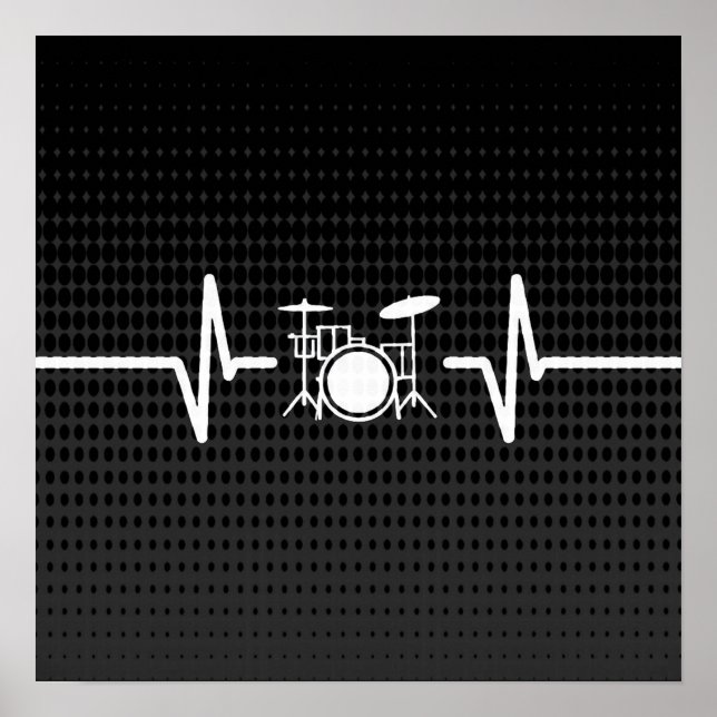 Perfekt Gift för Drummer du vet. Poster (Framsidan)