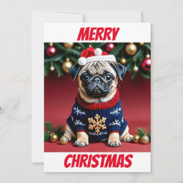Perfekt Gift för Hundälskare Julkort
