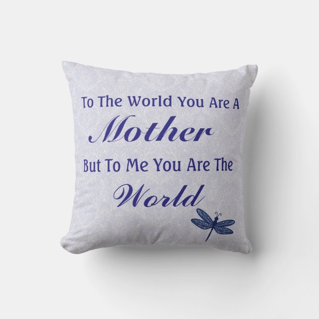 Perfekt Gift for Mamma Pillow Gift Kudde (Framsida)
