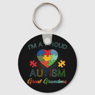 Perfekt Gift Idea för manar, Women - Autism Underb Nyckelring