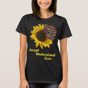 Perfekt Gift Idea för manar / Women.Shirt for auti T Shirt