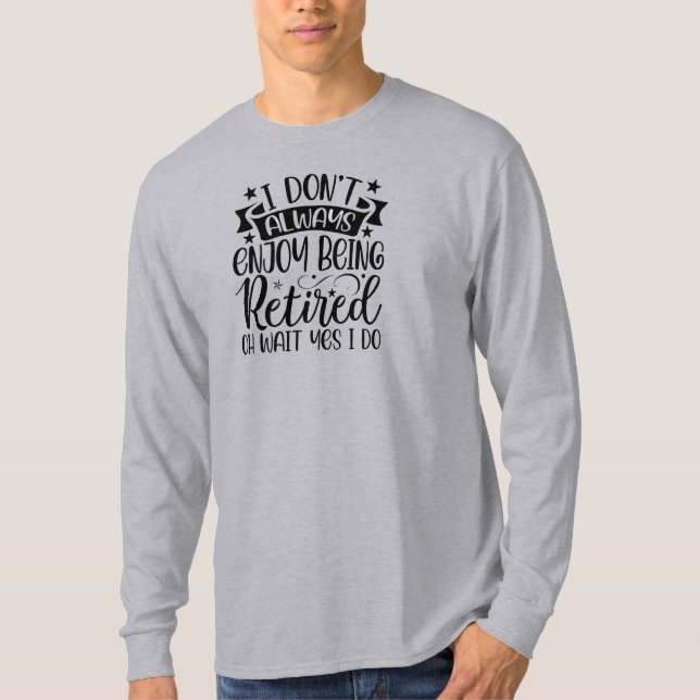 Perfekt Gift! Roligt Retiree T Shirt (Framsida)