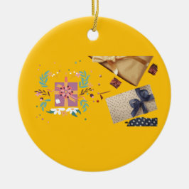 Perfekt Gisser för konstentusiaster till besökta f Julgransprydnad Keramik