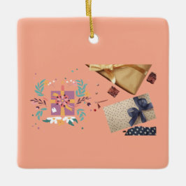 Perfekt Gisser för konstentusiaster till besökta f Julgransprydnad Keramik