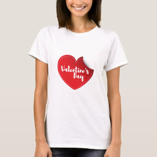 Perfekt Glad Alla hjärtans dag Ett par T-Shirts