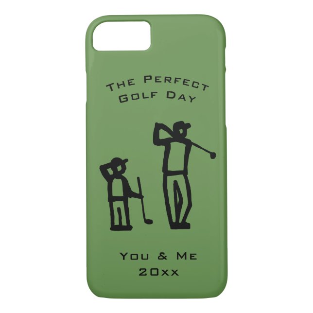Perfekt Golfdag Case-Mate iPhone Skal (Baksida)