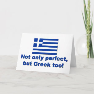 Perfekt grekiska kort