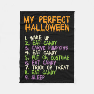 Perfekt Halloween Eat Candy Costume Boys Girls Kid Fleecefilt