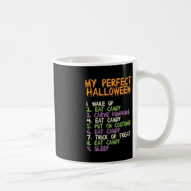 Perfekt Halloween Eat Candy Costume Boys Girls Kid Kaffemugg (Höger)