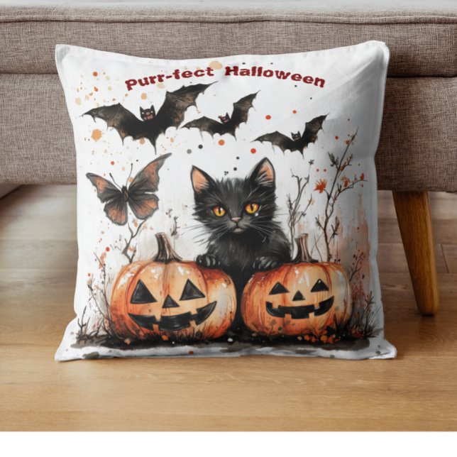 Perfekt Halloween Kastkudde Kudde (Skapare uppladdad)