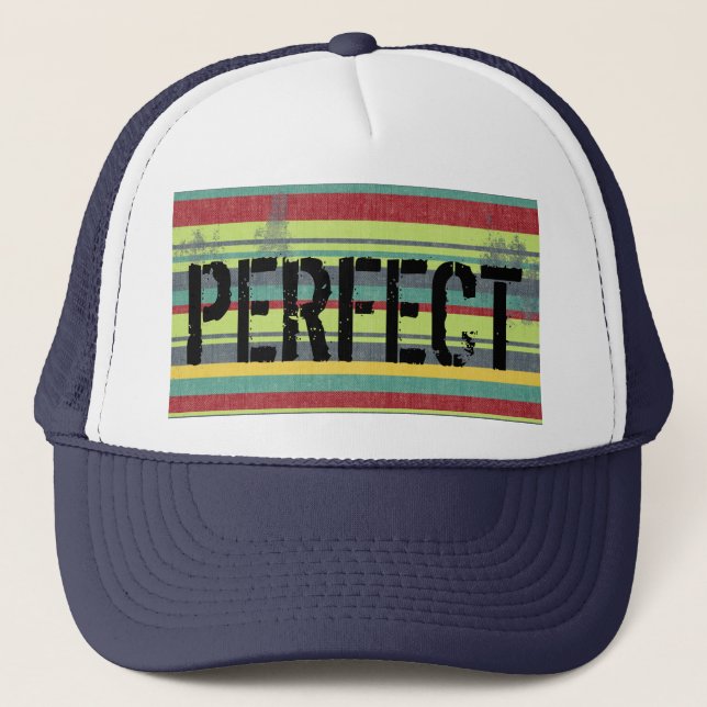 Perfekt Hat! Truckerkeps (Framsida)