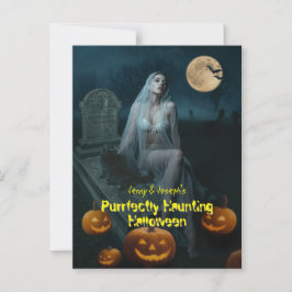 Perfekt Haunting Halloween Vykort