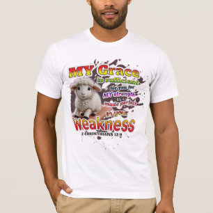 Perfekt i svaghet t shirt