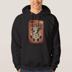 Perfekt japansk sushi-mat   Vintage design Hoodie