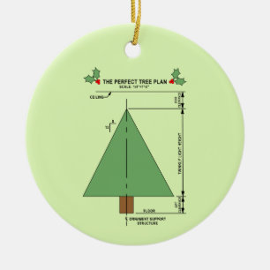 Perfekt Julgran Julgransprydnad Keramik
