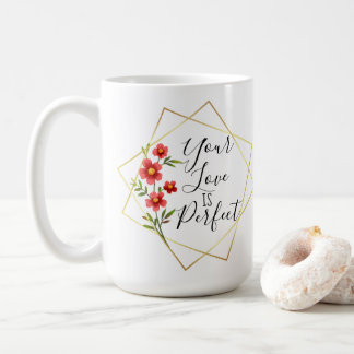 Perfekt kärlek Latte-mugg Kaffemugg