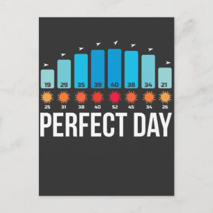 Perfekt Kitesurfing Beach Day Surfer Vatten sport Vykort