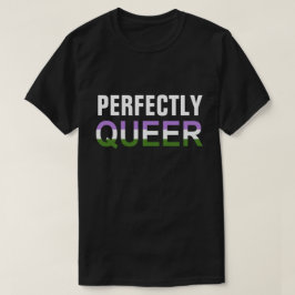 Perfekt konstig (Genderqueer) LGBT-pride T Shirt
